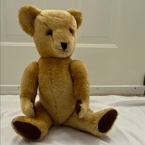 Charming Tan Plush Bear